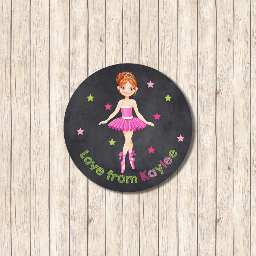 Ballerina Star - Gift Label - Love my Goodies