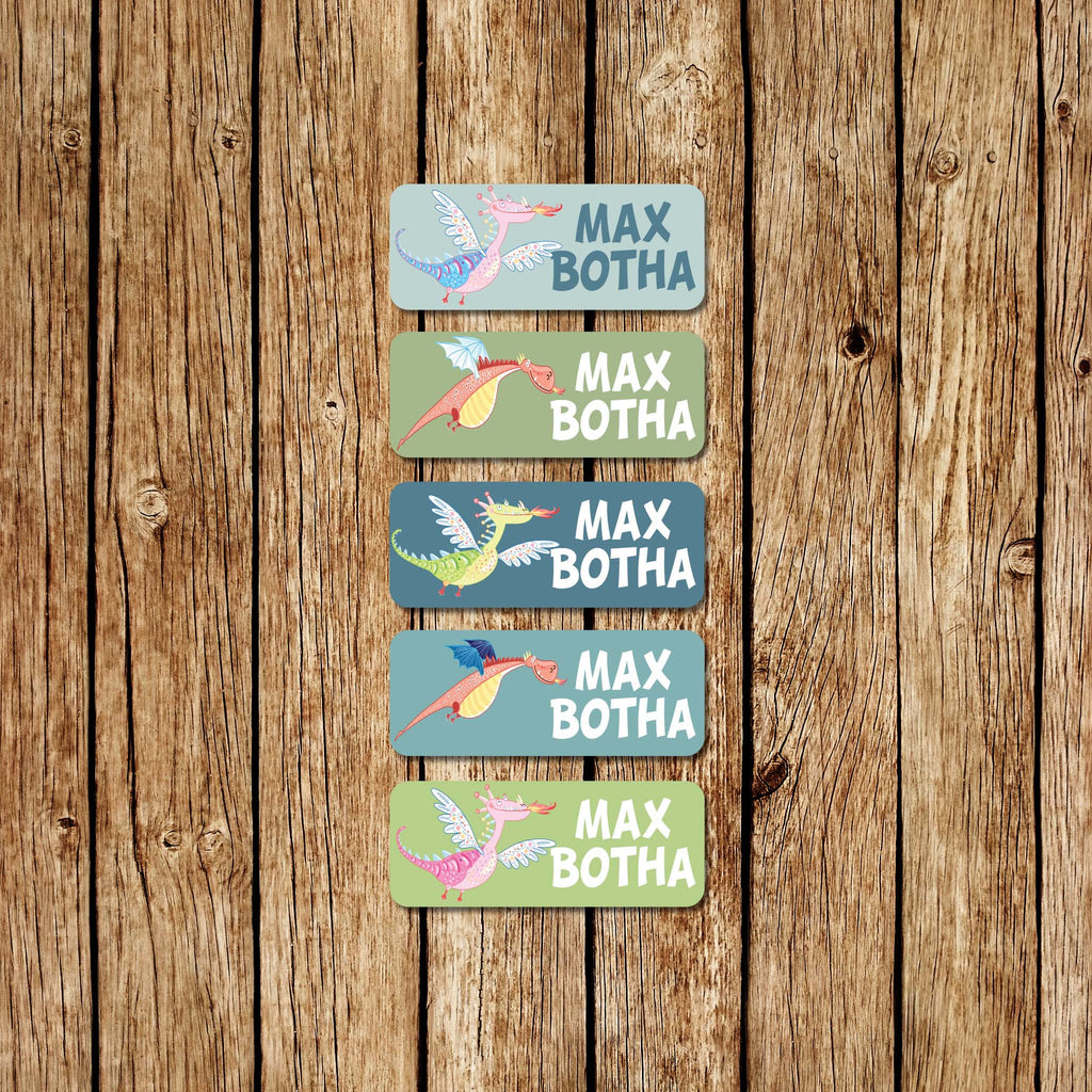 Dragons - Small Name Labels - Love my Goodies