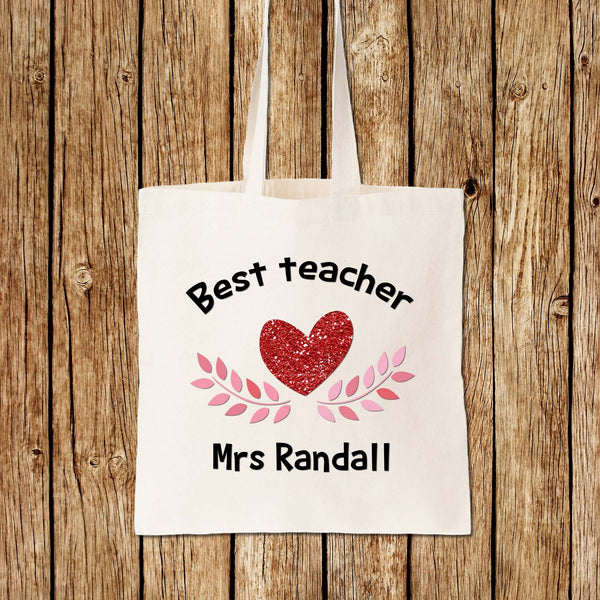 Best Teacher - Tote Bags - Love my Goodies