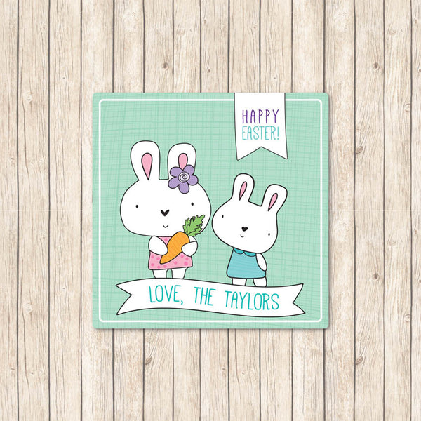 Bunny Family - Gift Labels - Love my Goodies