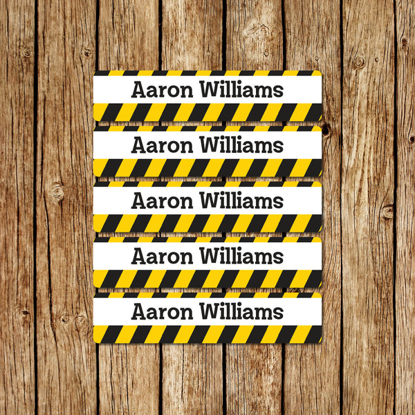 Caution! - Large Name Labels - Love my Goodies
