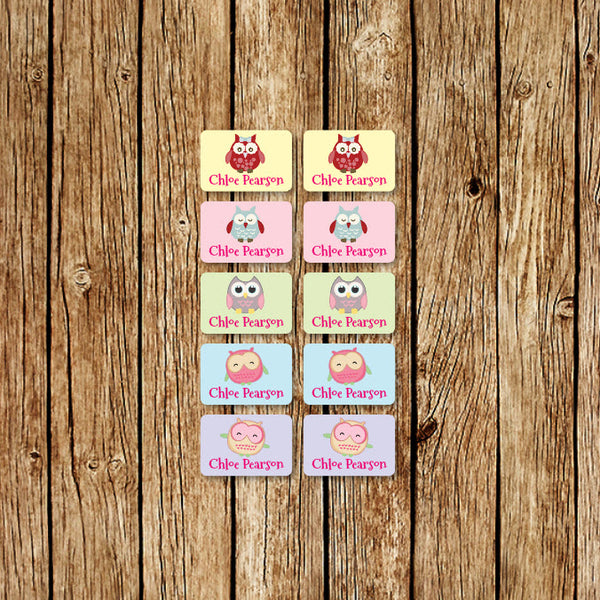 Cutie Pie Owls - Iron On Rectangular - Love my Goodies