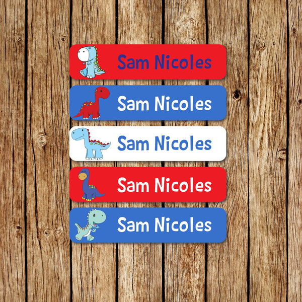 Dino 1 - Large Name Labels - Love my Goodies