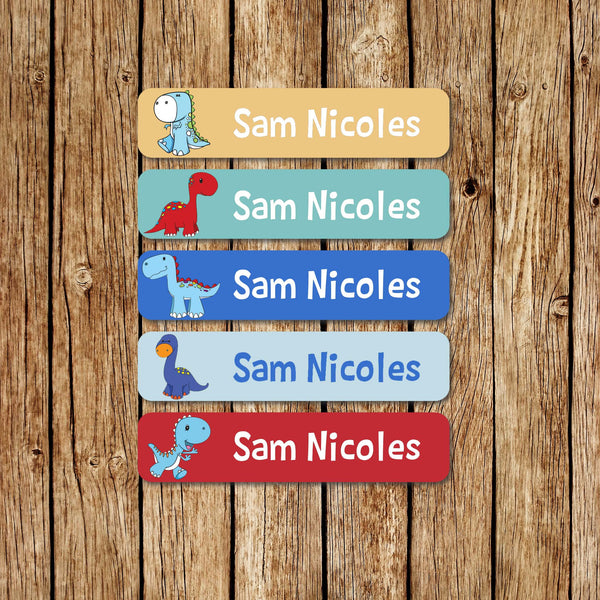 Dino 1 - Large Name Labels - Love my Goodies