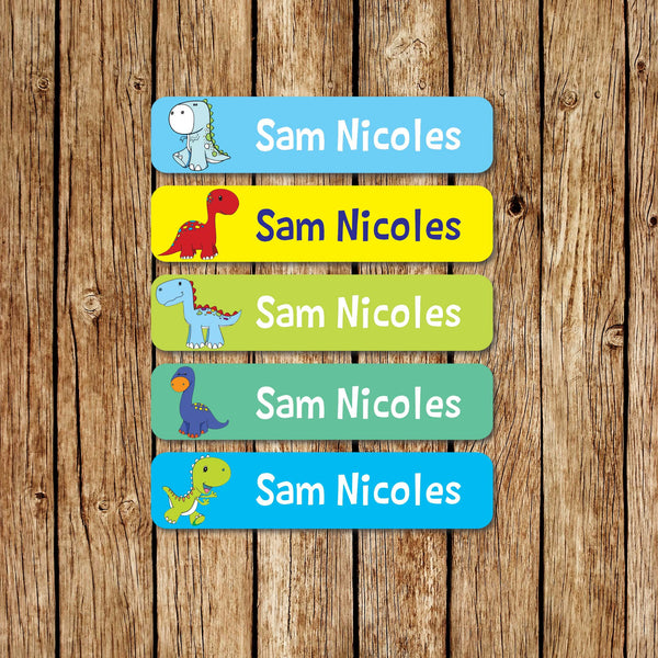 Dino 1 - Large Name Labels - Love my Goodies