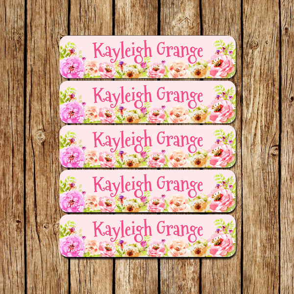 Flower Garden - Large Name Labels - Love my Goodies