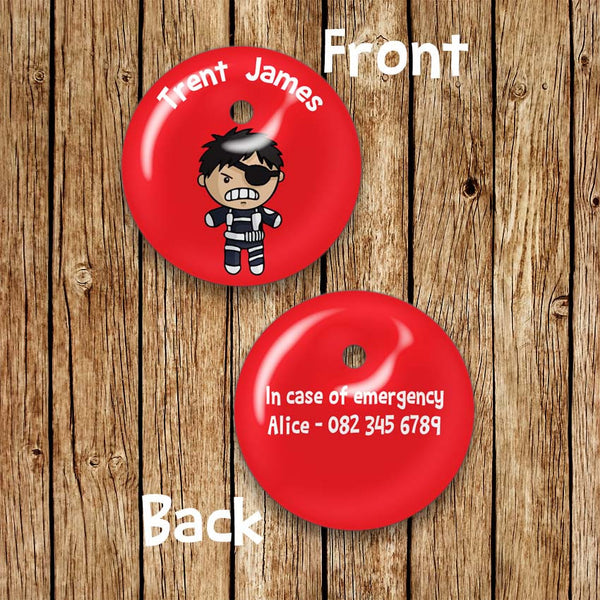 Fury Round - Bag Tag - Love my Goodies