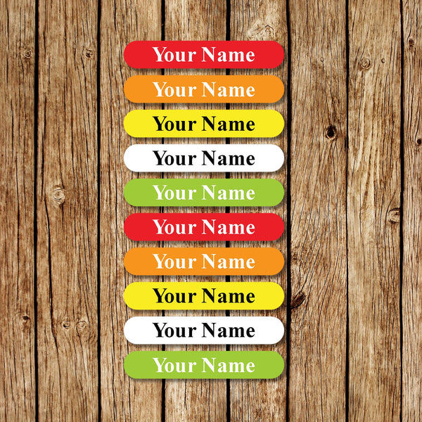 Rounded Pencil Labels - Love my Goodies