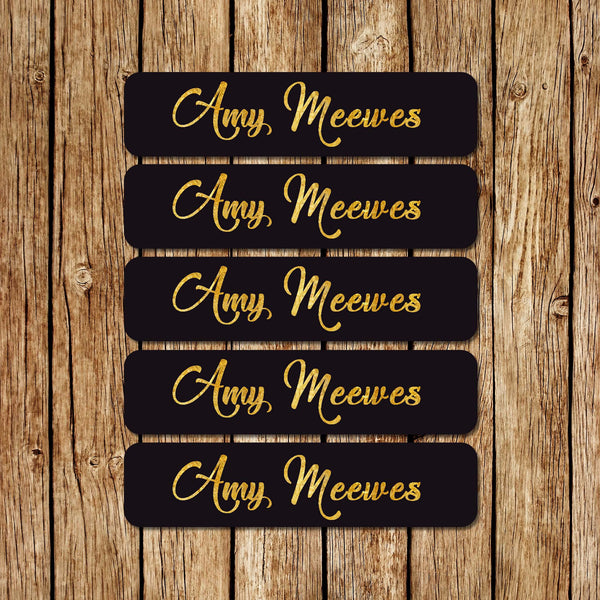 Gold Foil - Large Name Labels - Love my Goodies