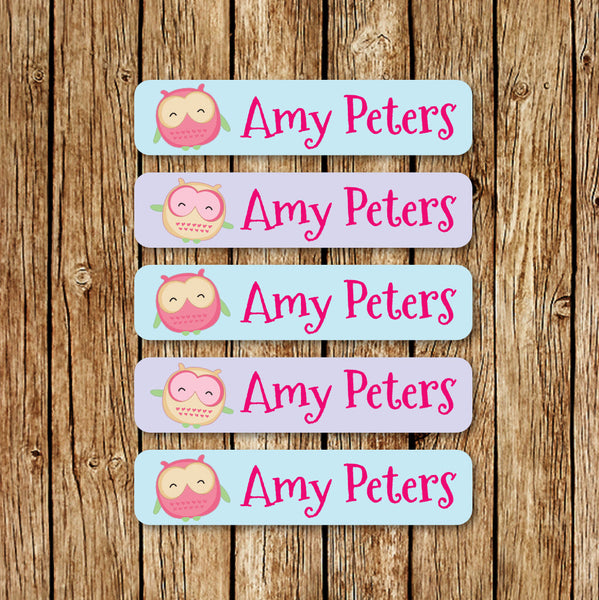 Goodie Owl - Large Name Labels - Love my Goodies