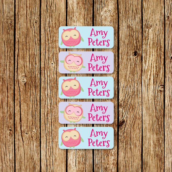 Goodie Owl - Small Name Labels - Love my Goodies