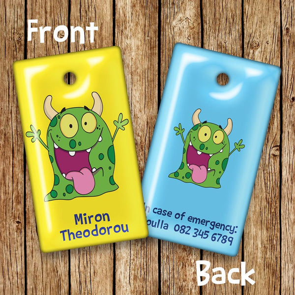 Alien Rectangular Bag Tags - Love my Goodies