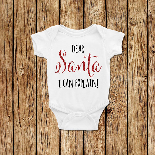 Santa I Can Explain! - Baby Onesie - Love my Goodies