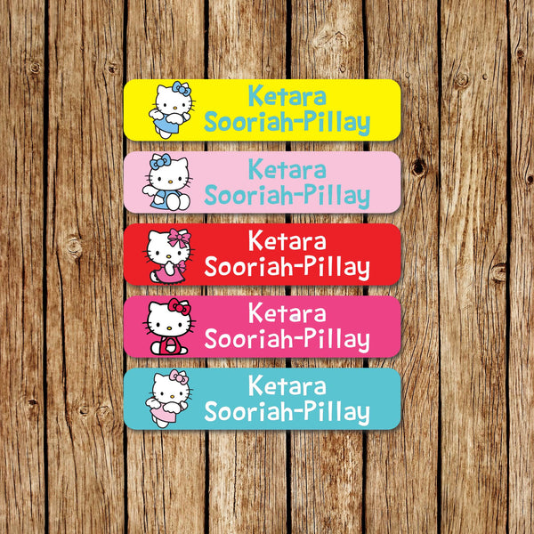 Kitty - Large Name Labels - Love my Goodies