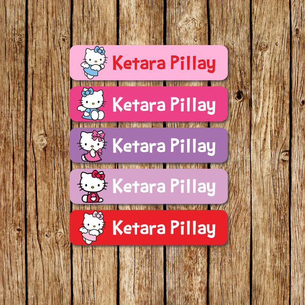 Kitty - Large Name Labels - Love my Goodies