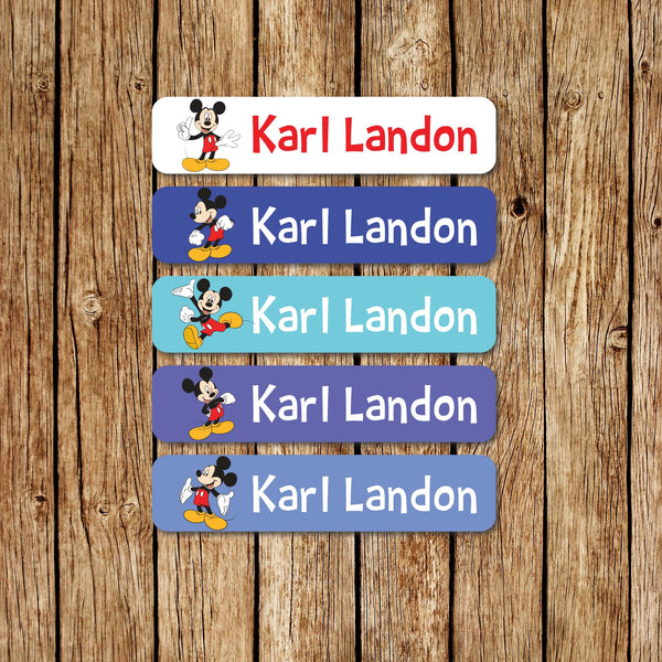 Mickey - Large Name Labels - Love my Goodies