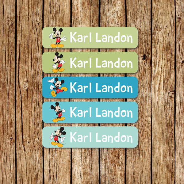 Mickey - Large Name Labels - Love my Goodies