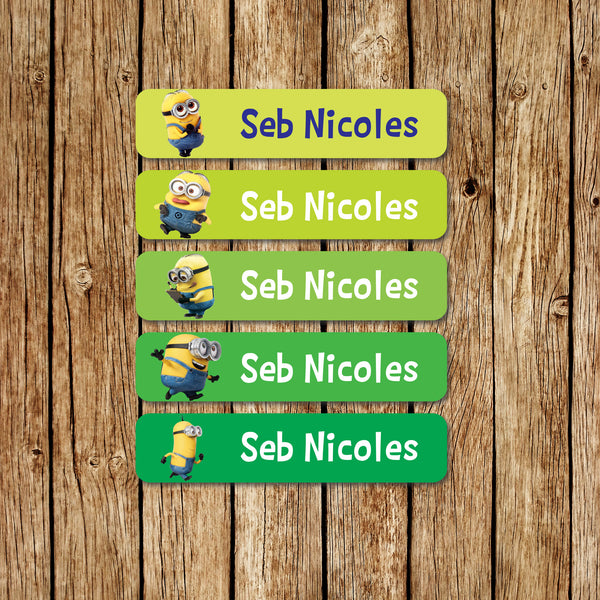 Minions 2 - Large Name Labels - Love my Goodies