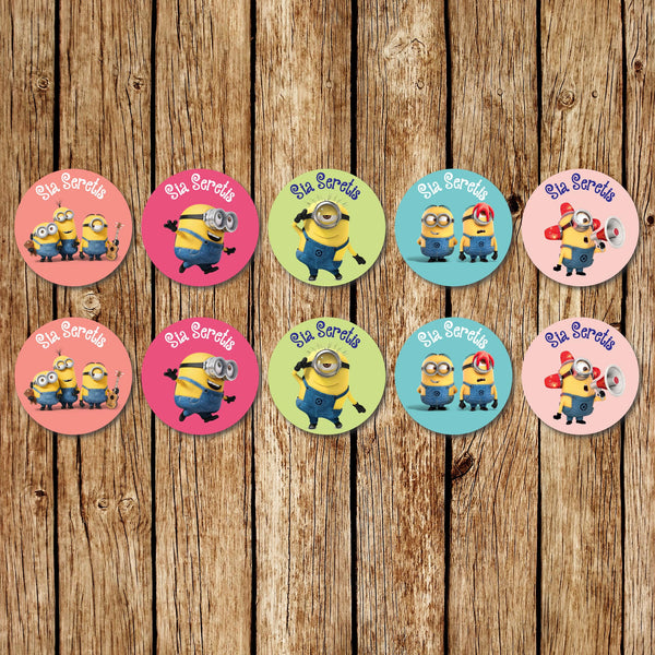 Minions 3 -Circle Dots - Love my Goodies