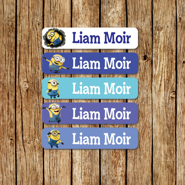 Minions 1 - Large Name Labels - Love my Goodies