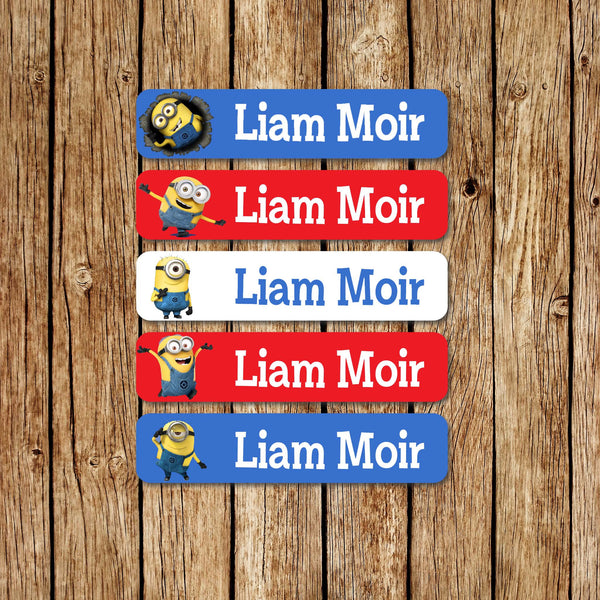 Minions 1 - Large Name Labels - Love my Goodies