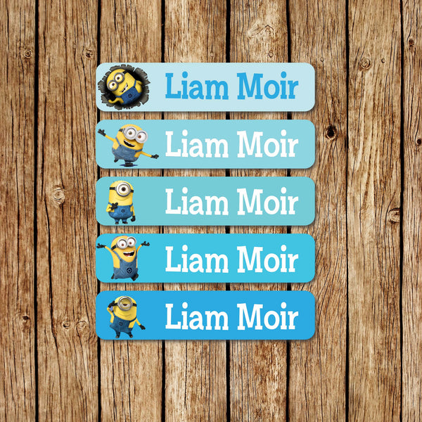 Minions 1 - Large Name Labels - Love my Goodies
