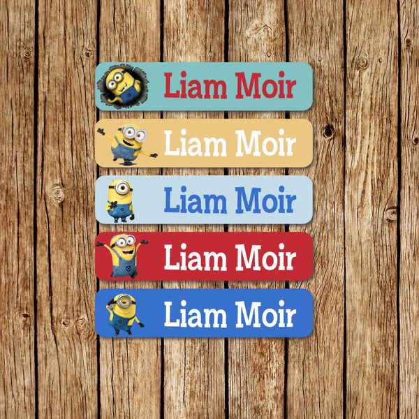 Minions 1 - Large Name Labels - Love my Goodies