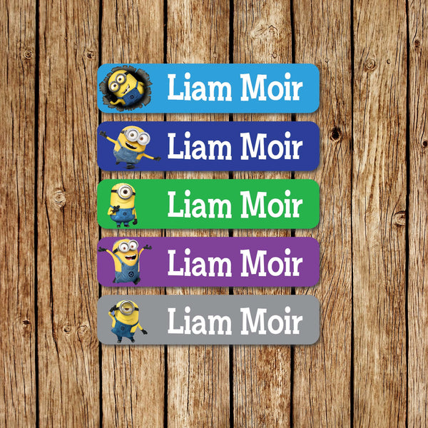 Minions 1 - Large Name Labels - Love my Goodies
