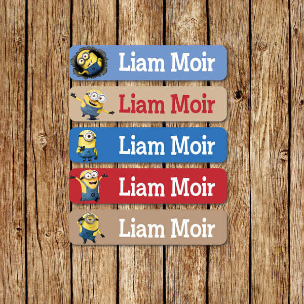 Minions 1 - Large Name Labels - Love my Goodies