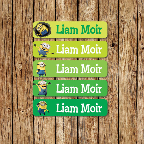 Minions 1 - Large Name Labels - Love my Goodies