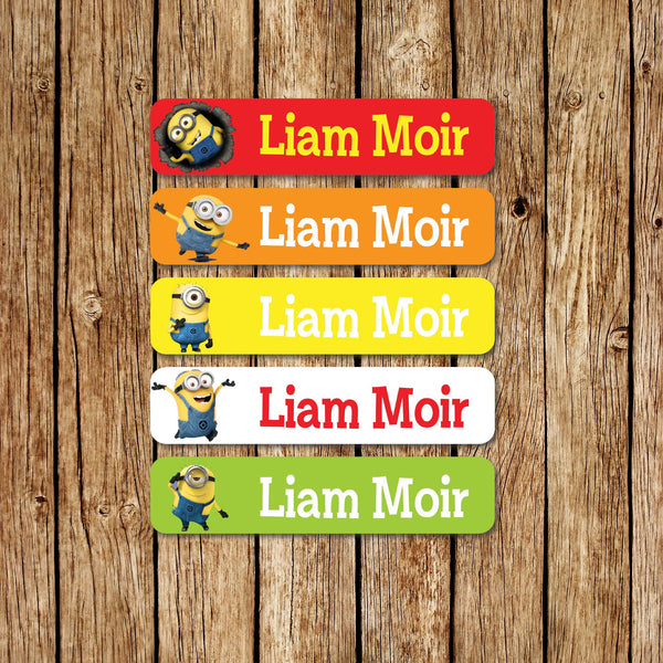 Minions 1 - Large Name Labels - Love my Goodies
