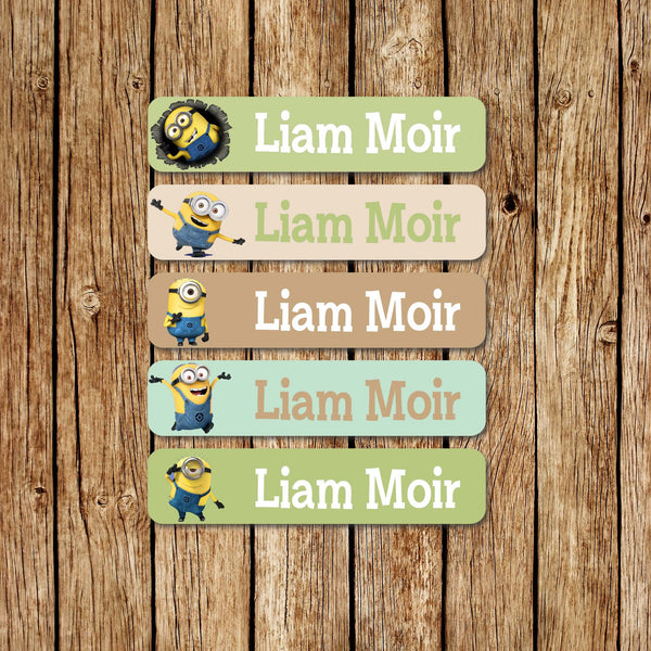 Minions 1 - Large Name Labels - Love my Goodies