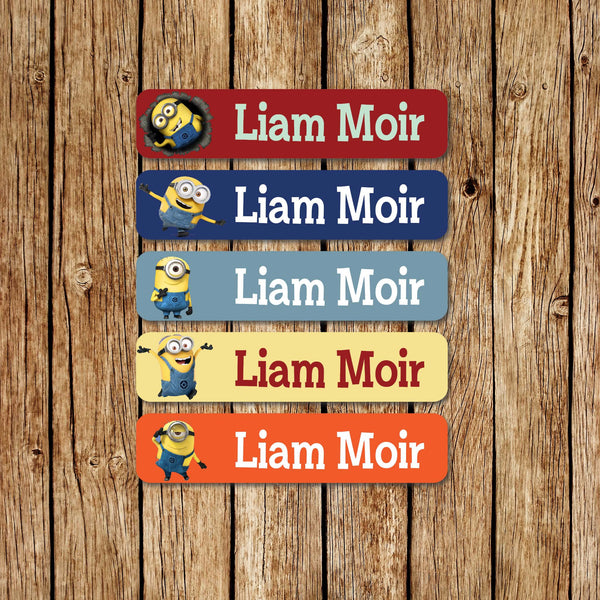Minions 1 - Large Name Labels - Love my Goodies