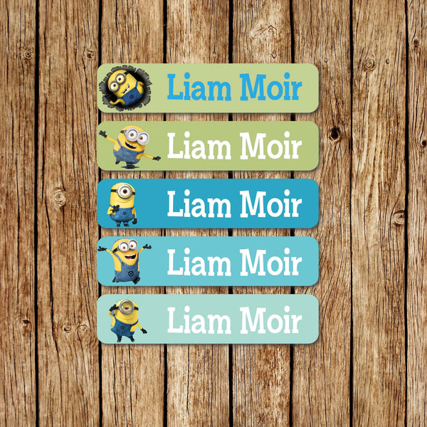 Minions 1 - Large Name Labels - Love my Goodies
