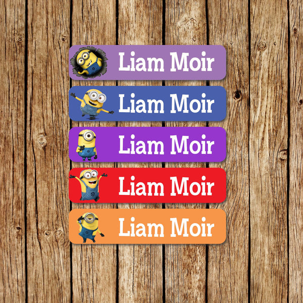 Minions 1 - Large Name Labels - Love my Goodies