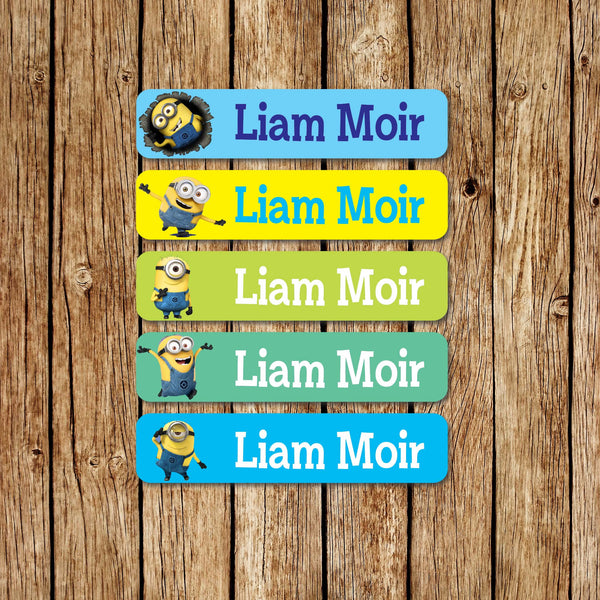Minions 1 - Large Name Labels - Love my Goodies