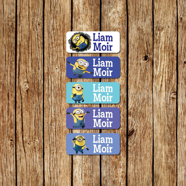 Minions 1 - Small Name Labels - Love my Goodies