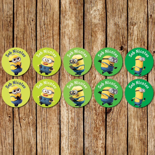 Minions 2 -Circle Dots - Love my Goodies