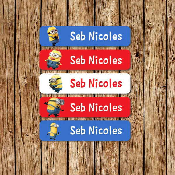 Minions 2 - Large Name Labels - Love my Goodies