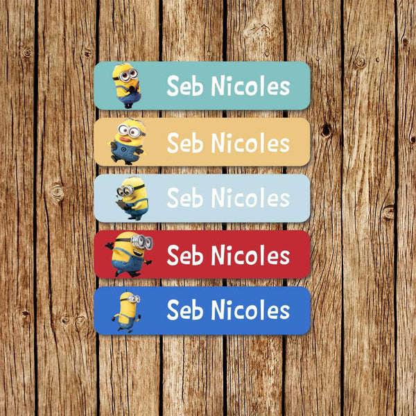 Minions 2 - Large Name Labels - Love my Goodies