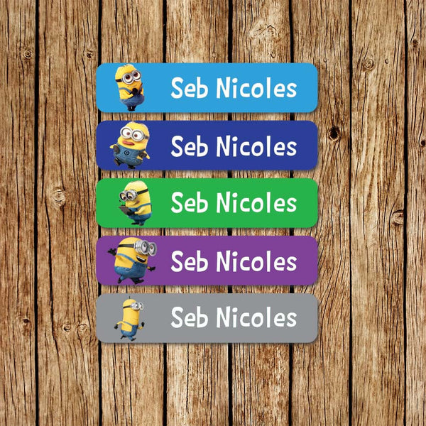 Minions 2 - Large Name Labels - Love my Goodies