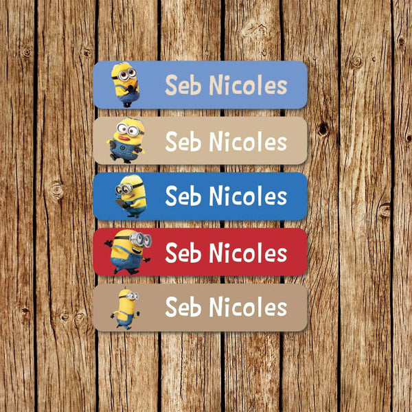 Minions 2 - Large Name Labels - Love my Goodies