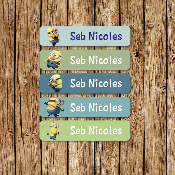 Minions 2 - Large Name Labels - Love my Goodies