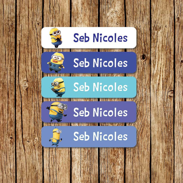 Minions 2 - Large Name Labels - Love my Goodies