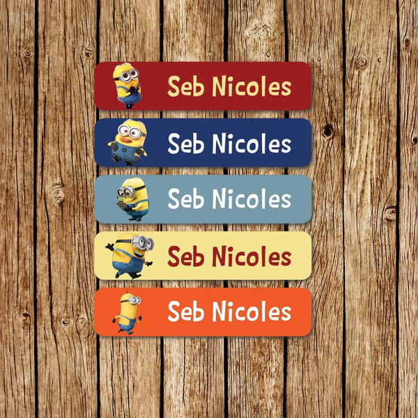 Minions 2 - Large Name Labels - Love my Goodies