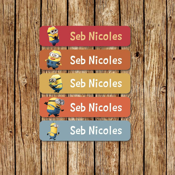 Minions 2 - Large Name Labels - Love my Goodies