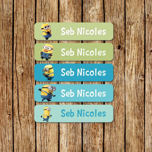 Minions 2 - Large Name Labels - Love my Goodies