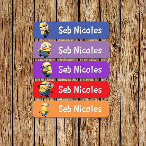 Minions 2 - Large Name Labels - Love my Goodies