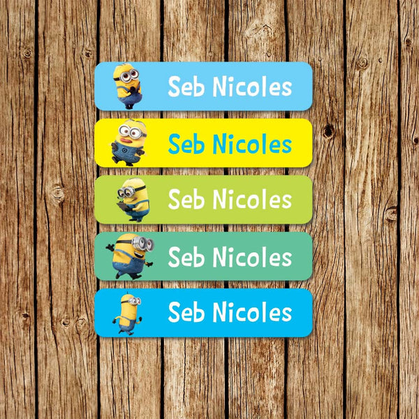 Minions 2 - Large Name Labels - Love my Goodies