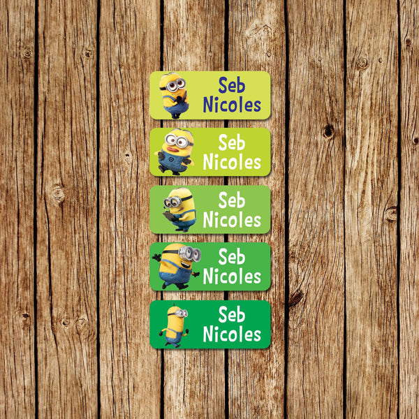Minions 2 - Small Name Labels - Love my Goodies